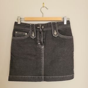Burberry Denim Mini Skirt, NEW